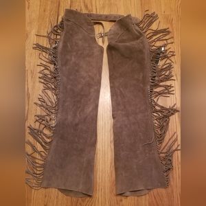 WHITMAN REAL SUEDE FULL CHAPS NEW CONDITION